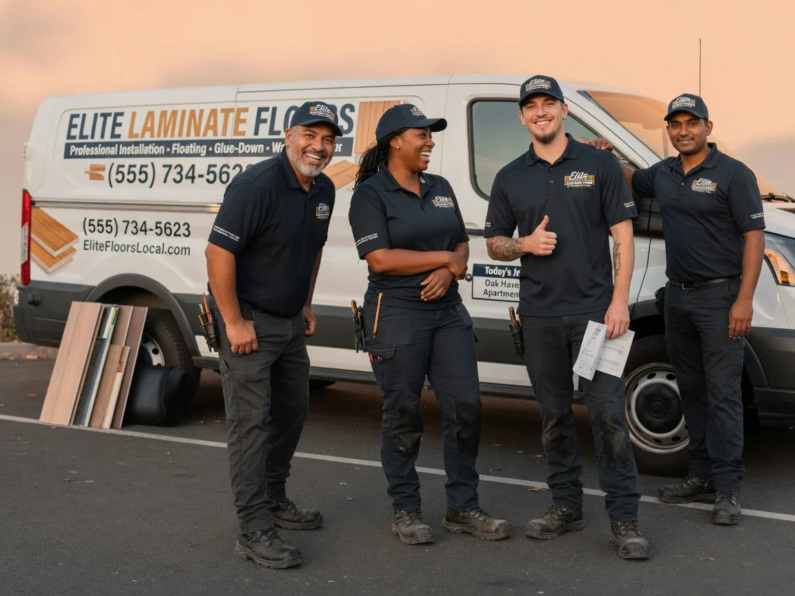Laminate flooring installation company in De Pere, WI